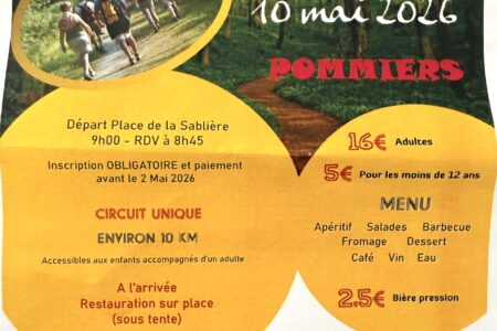 La POMMÉRAMIENNE, Rando (10 mai)