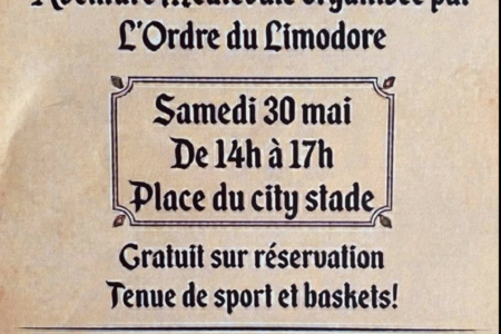CHASSE AU TRÉSOR (30 mai)