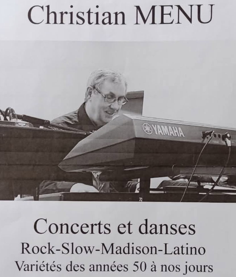 Christian MENU en concert (16 août)